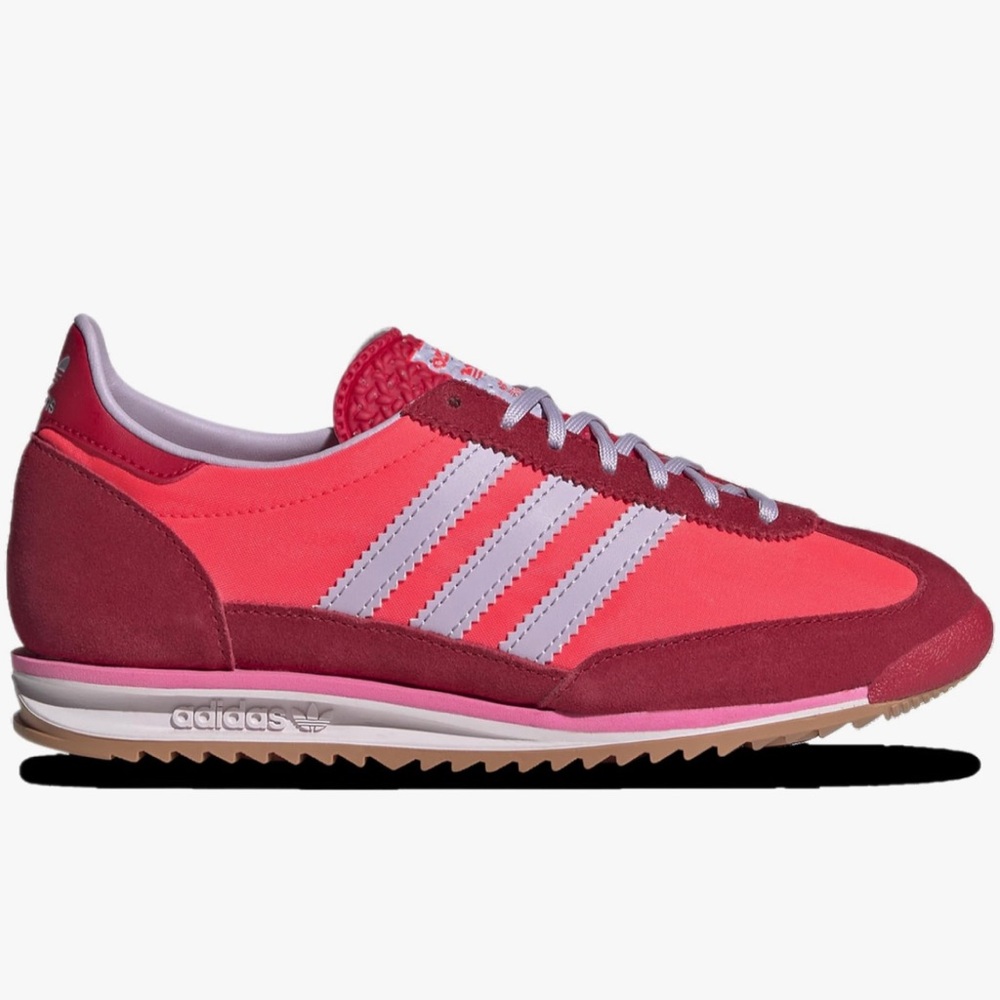Adidas  SL72 OG Women's Sneakers.  NWT solar red /iced lavender.  Box included